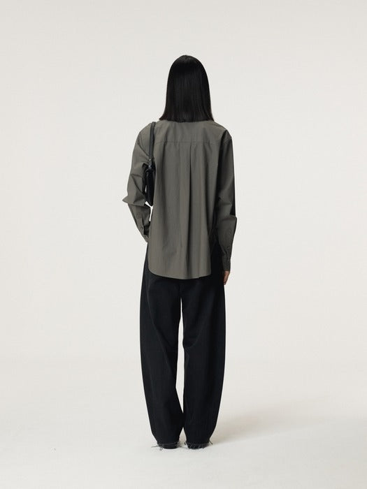Recto 90S High-Rise Curved Leg Jeans (Black)