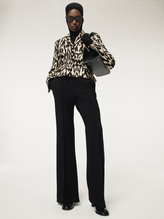 [recto] RC SIGNATURE FLARE PANTS (BLACK)