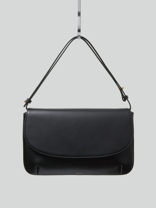 [recto] VINTAGE FLAP MEDIUM BAG (BLACK)