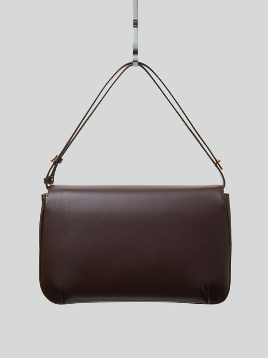 [recto] VINTAGE FLAP MEDIUM BAG (MAHOGANI BROWN)