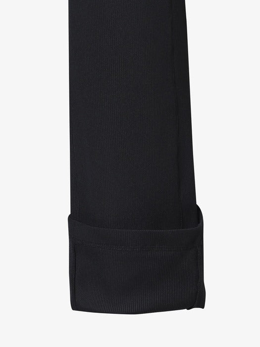 Ribbed Skirt-Layered Bootcut Leggings_FS253IP02F001_001