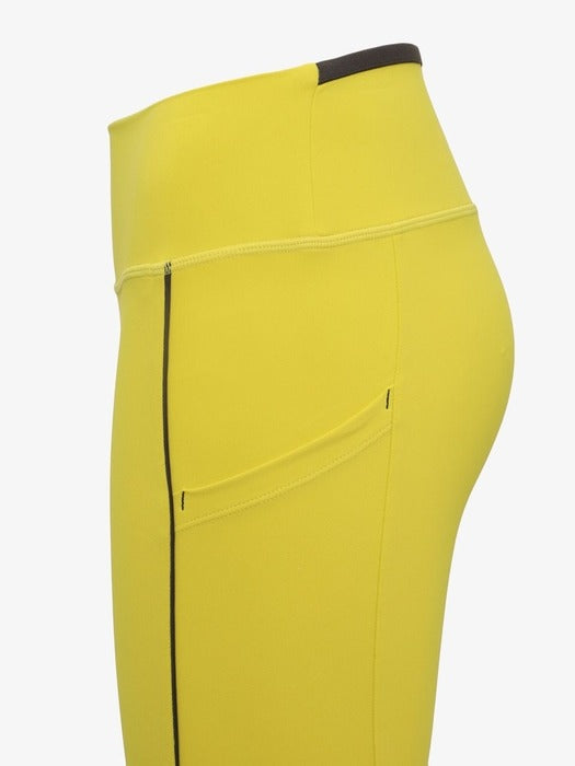 Mid-thigh pocket biker shorts