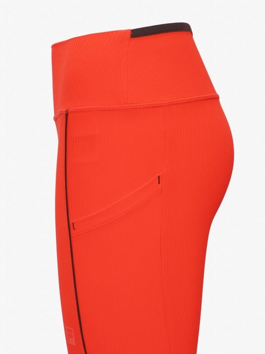 Mid-thigh pocket biker shorts