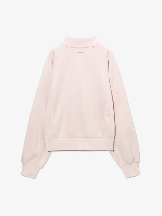 Suede Half-Zip Sweatshirt_FS253PO01F001_650
