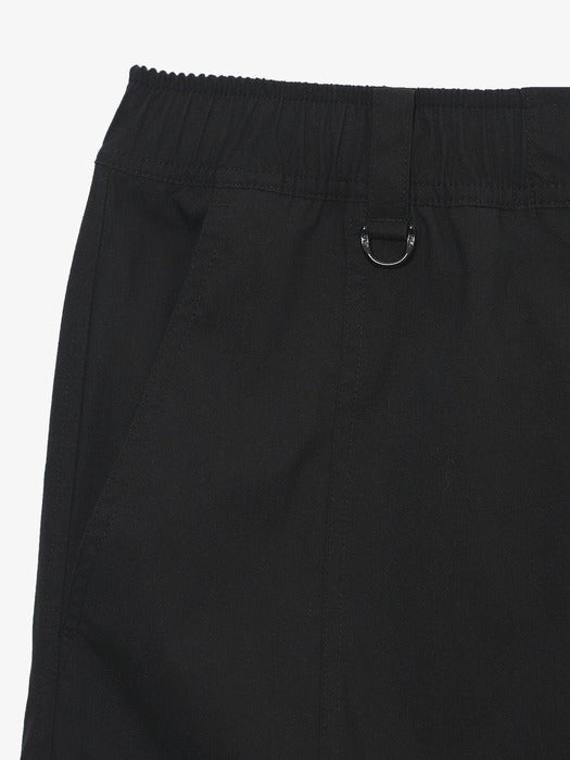 Cotton-blend Nylon Wide-Leg Pants_FS253WP01U001_004