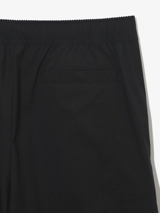 Cotton-blend Nylon Wide-Leg Pants_FS253WP01U001_004
