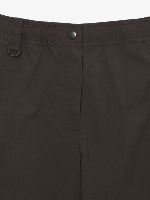 Nylon-cotton blend wide-leg pants_FS253WP01U001_234