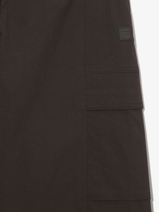 Nylon-cotton blend wide-leg pants_FS253WP01U001_234