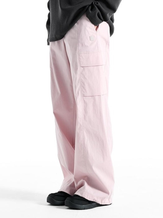Cotton-Nylon Blend Wide Pants_FS253WP01U001_650