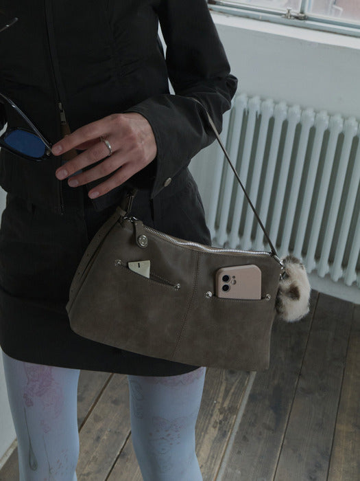 [raive] Kai Shoulder in Hazel Brown UB5AB090-KR