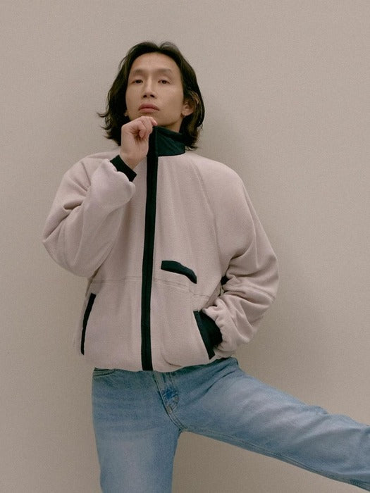 Unisex Reversible Fleece Jacket