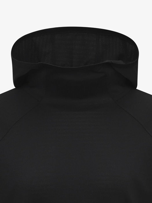 Running Mesh Hooded Long-Sleeve Tee
