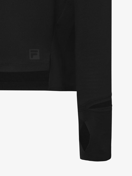 Running Mesh Hooded Long-Sleeve Tee_FS253RL02F005_001