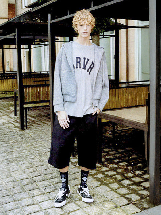 [grove] 25Fw Grvr H/S T-Shirt (Grey)