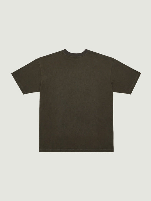 [grove] 25Fw Grvr H/S T-Shirt (Brown)