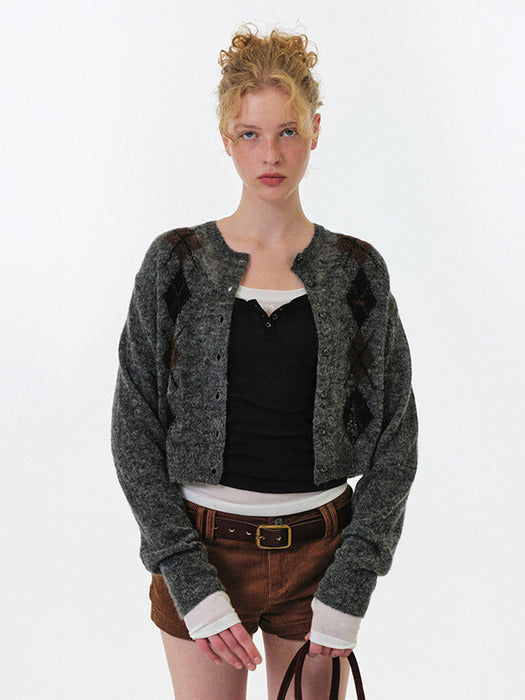 Grove 25Fw Della Leather Belt (Brown)