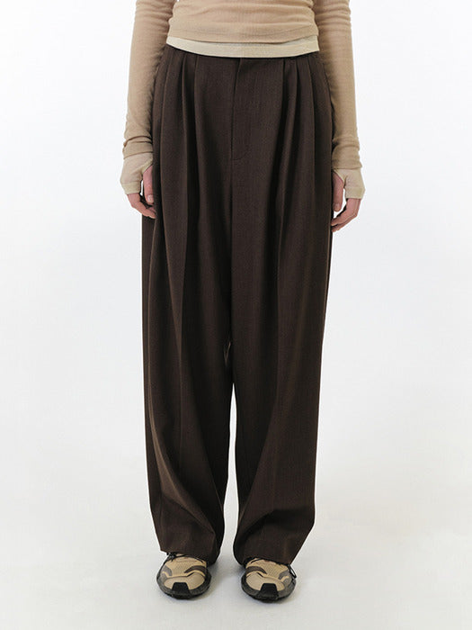 Grove 25Fw Aden Pants (Brown)