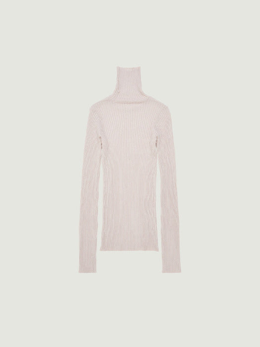 Grove 25Fw Aya High Neck Knit (Pink)