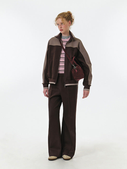 Grove 25Fw Romi Track Jumper (Wine)