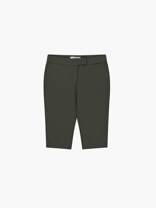 Margesherwood Low Waist Capri Pants khaki
