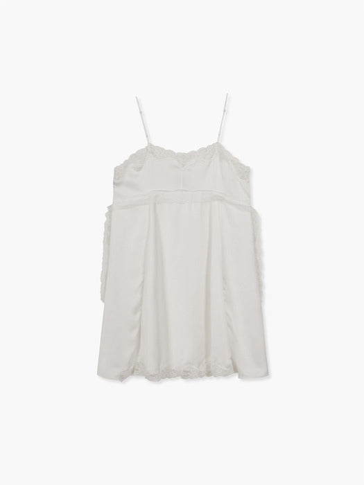 [MARGESHERWOOD] LACE SLIP DRESS_white
