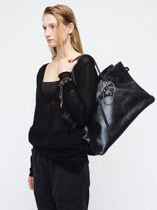 Margesherwood Grandma Used Bag XL black pull-up