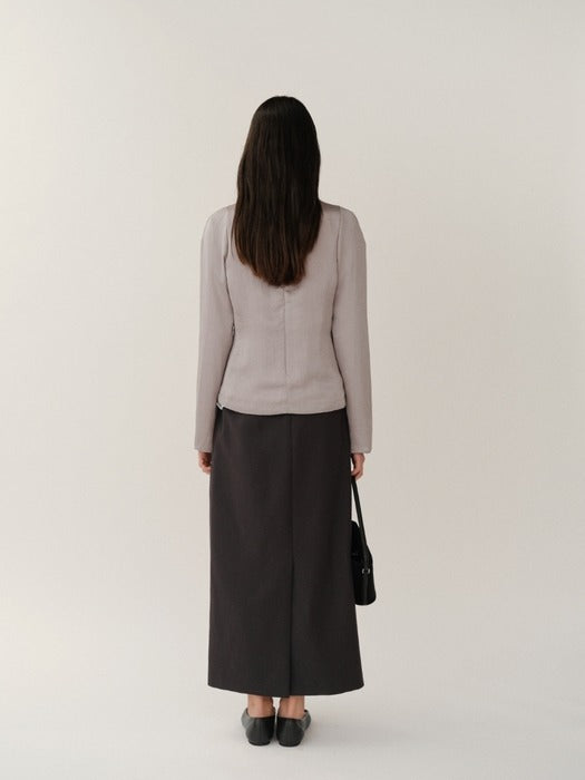 Kindersalmon Bathilde Top Sepia Rose