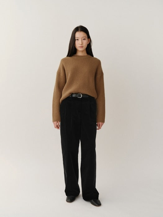 Kindersalmon Isabella Sweater Walnut