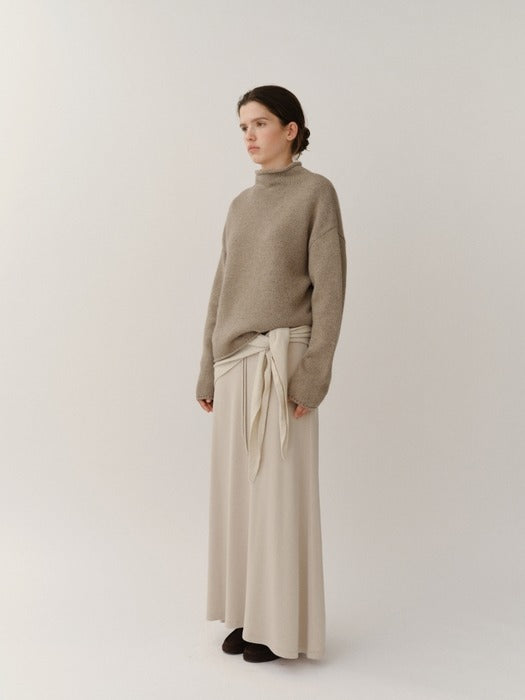 Kindersalmon Paloma Turtleneck Olive Brume