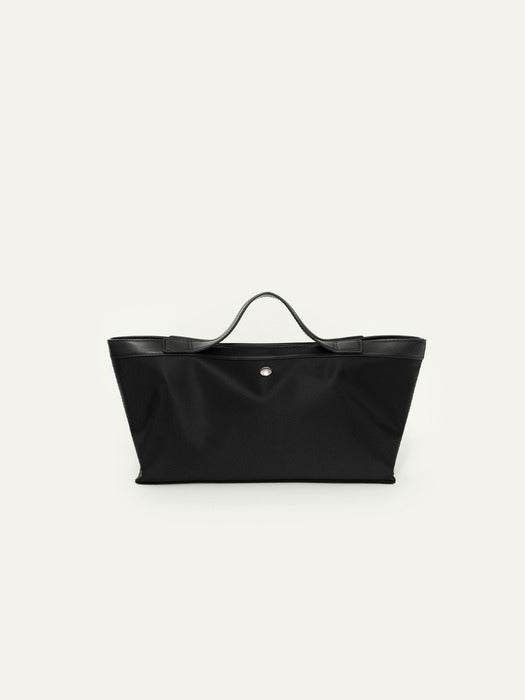 Kindersalmon Posell Nylon Tote Bag Black (S)