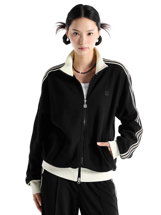1911 Knit Track Top_FS253FT01X001_001