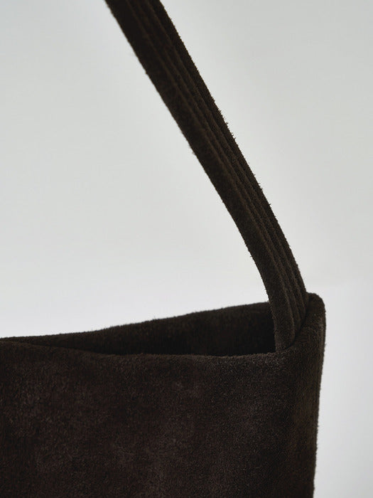 dusk shoulder bag (seal brown)