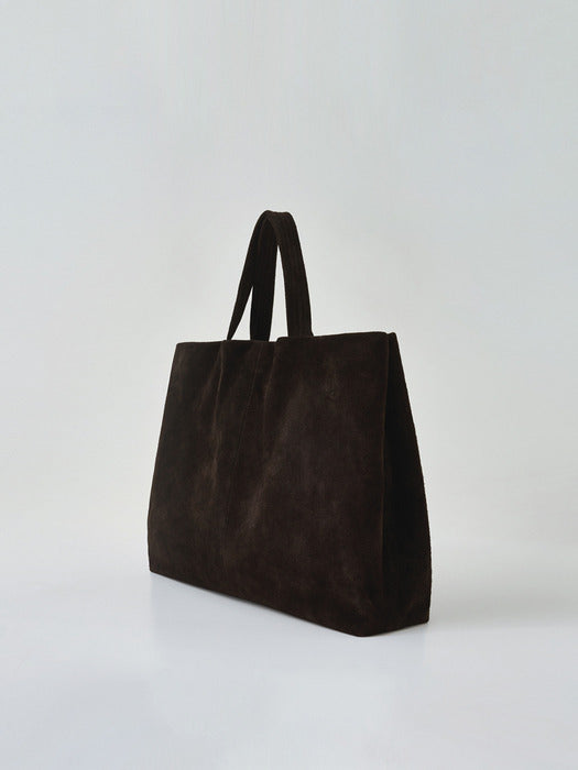 Moia dusk tote bag (seal brown)