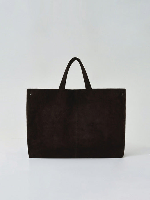 Moia dusk tote bag (seal brown)