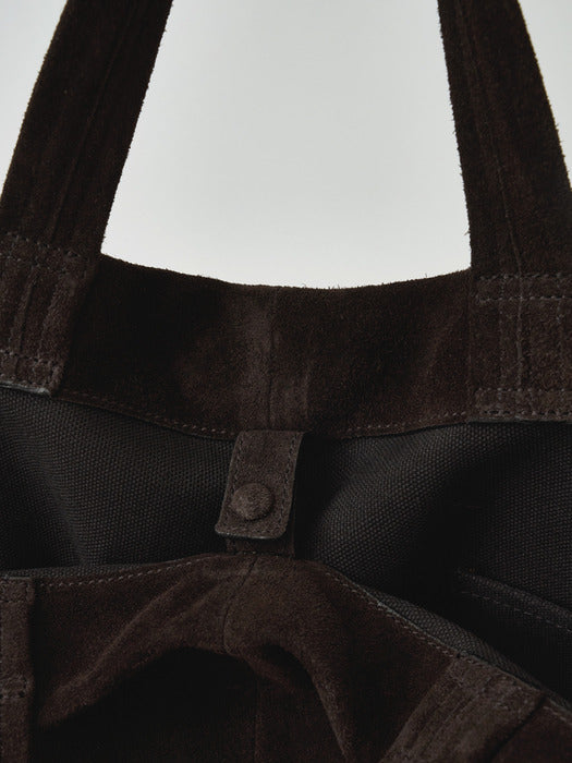 Moia dusk tote bag (seal brown)