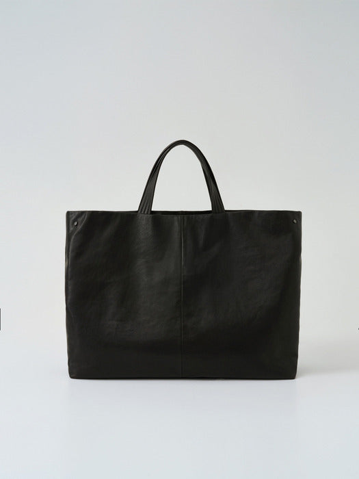 dusk tote bag (black)