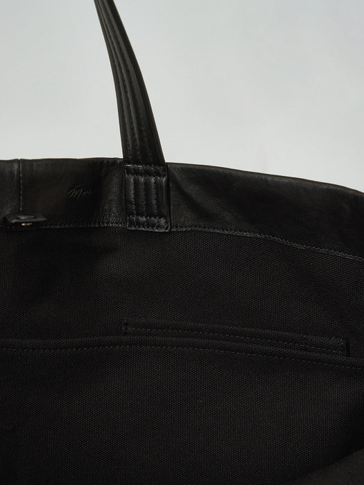 dusk tote bag (black)