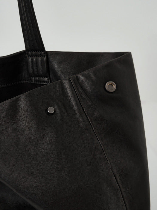 dusk tote bag (black)