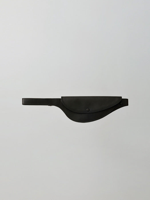 curve belt bag (black)
