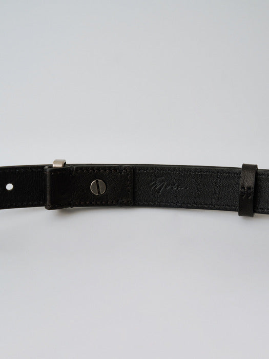 curve belt bag (black)