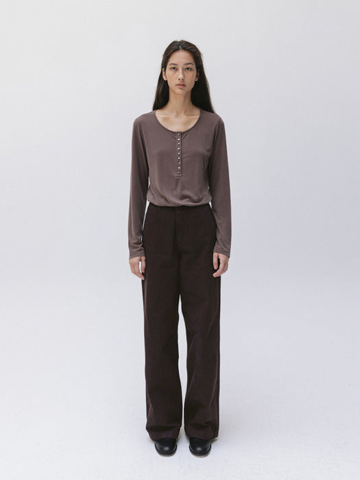 soft button top (french roast)