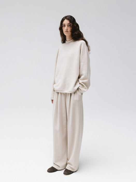 wool pants (bone)