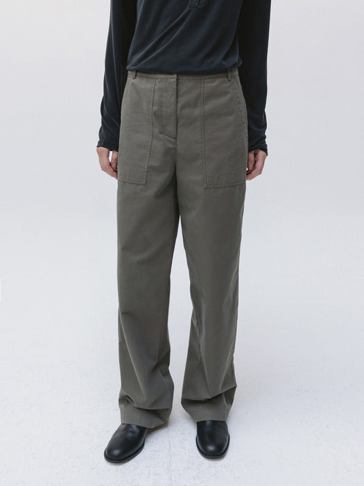 [moia] fatigue pants (khaki)