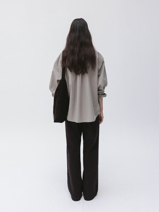 stripe shirt (mist)