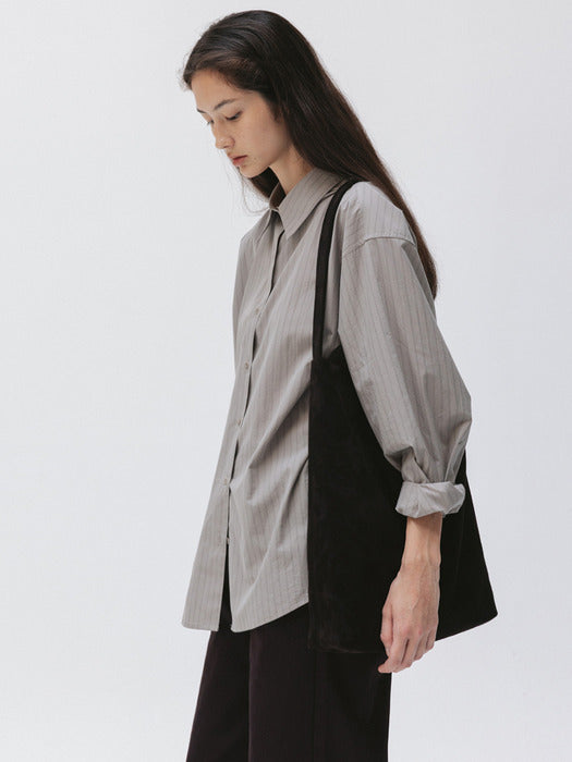 stripe shirt (mist)