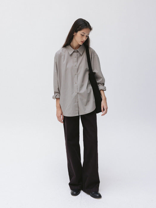 stripe shirt (mist)
