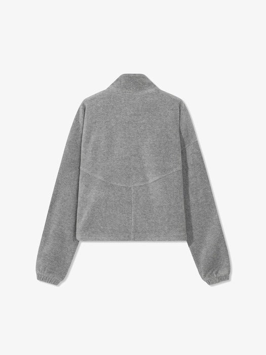 Velour Corduroy Hooded Zip-Up Top_FS254FT02F001_071