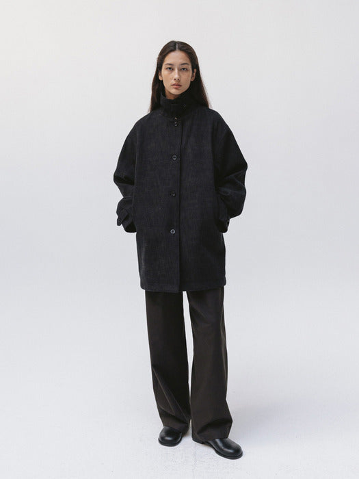 half coat (dark brown)