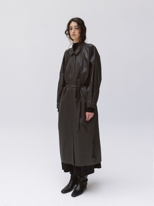 wind coat (brown)