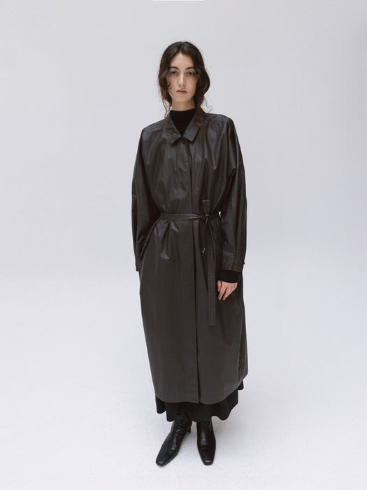 wind coat (brown)